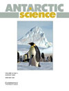 ANTARCTIC SCIENCE雜志封面
